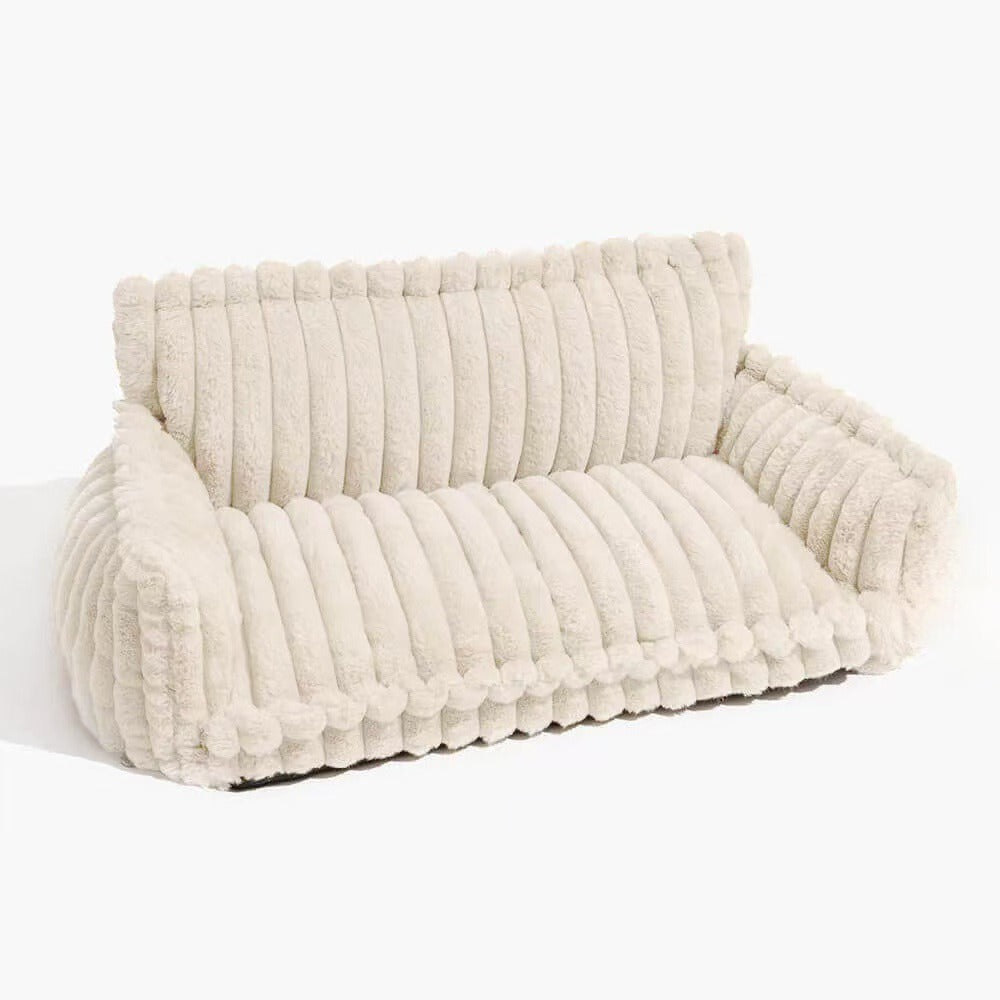Canapé-lit confortable pour chien et chat - vue de face